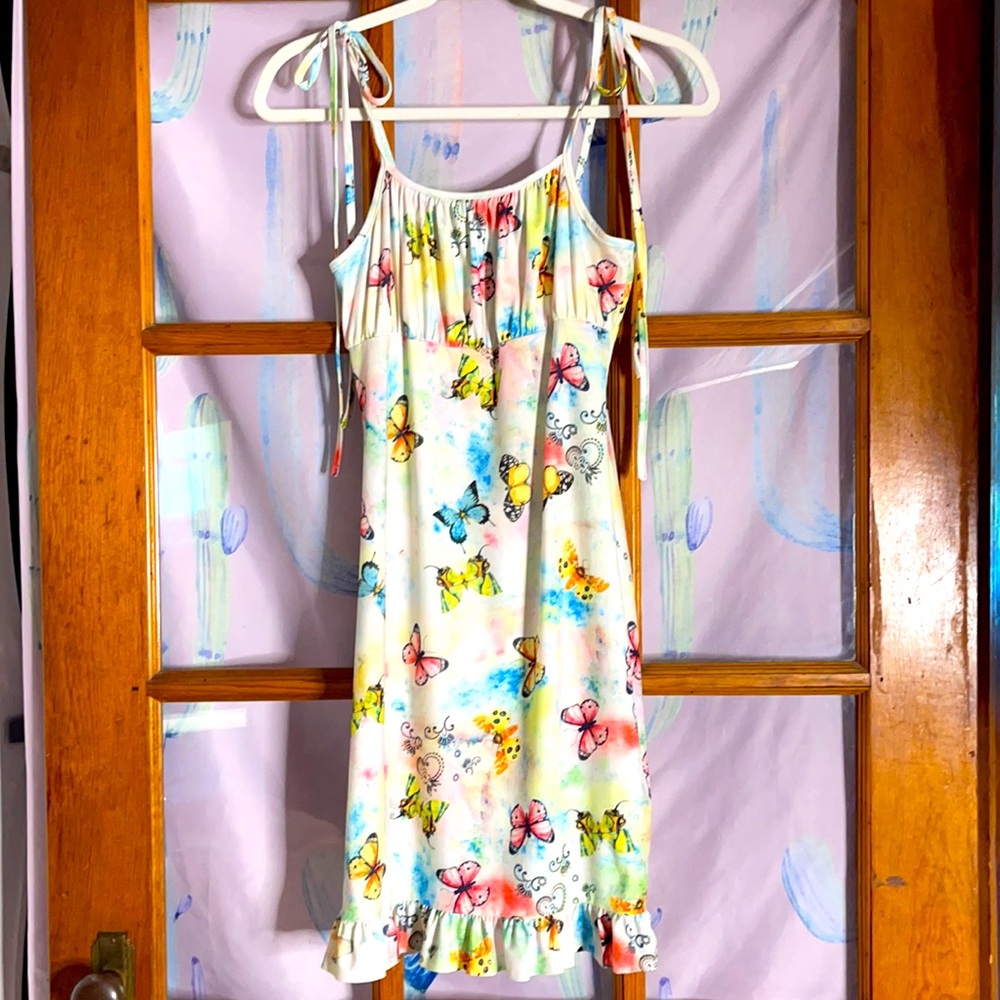 butterfly cami dress